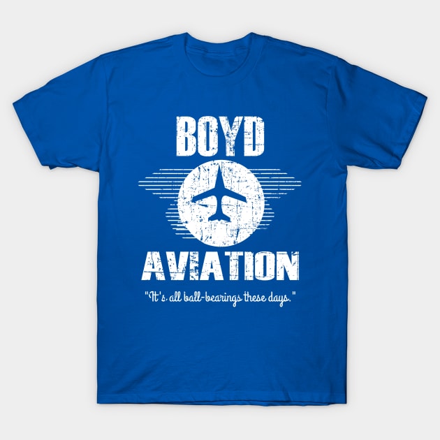 Boyd Aviation - From Fletch T-Shirt by MonkeyKing